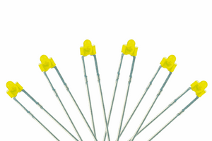 Panel Dot Type  6x 1.8mm (w/resistors)  Yellow
