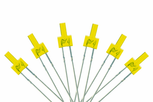 Tower Type  6x 2mm (w/resistors)  Yellow