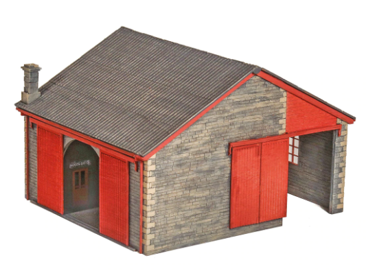 TT:120 Gauge Laser Cut Kit GWR Goods Shed