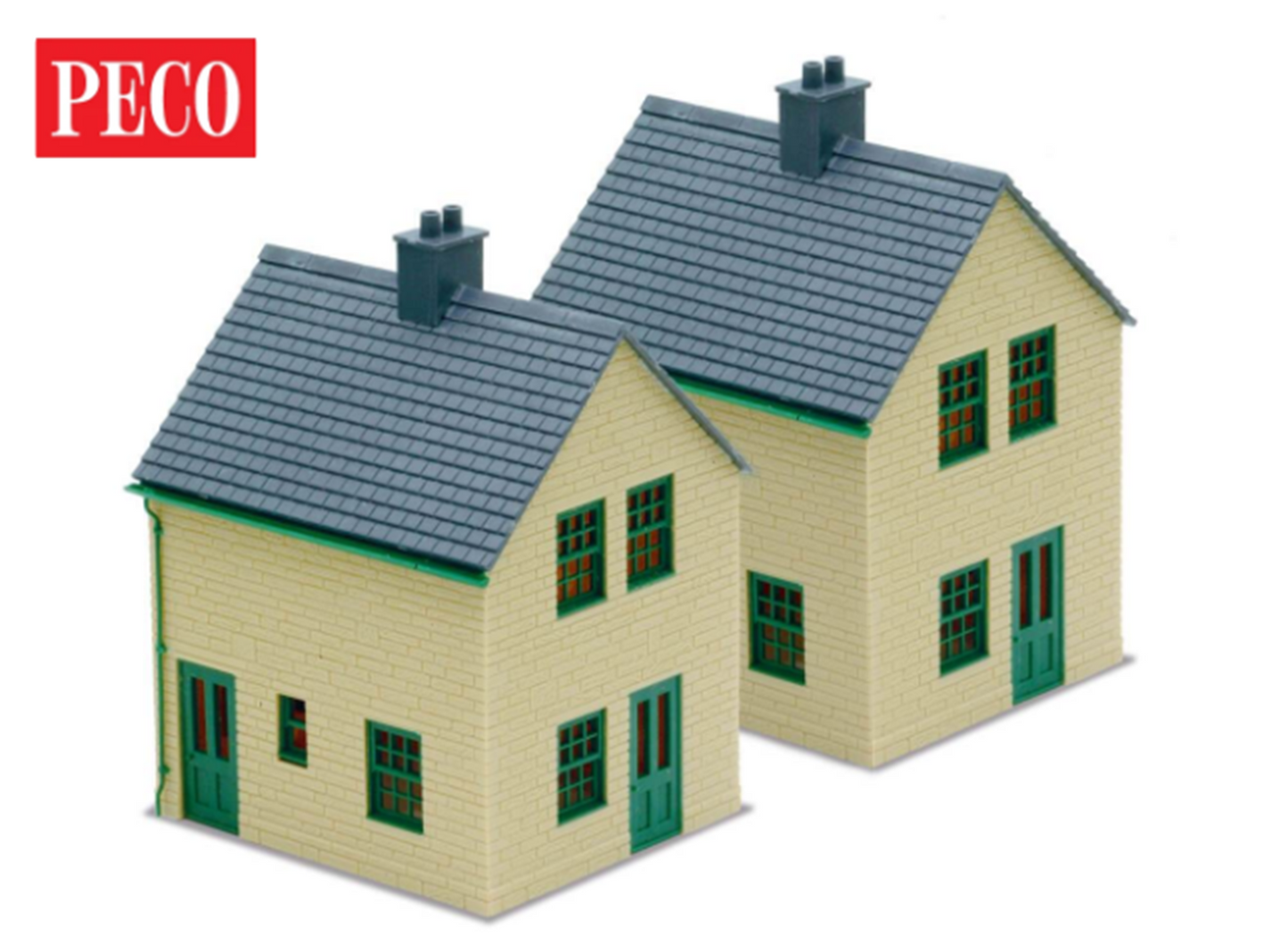 LK15 Lineside Kit - Station Houses, stone type