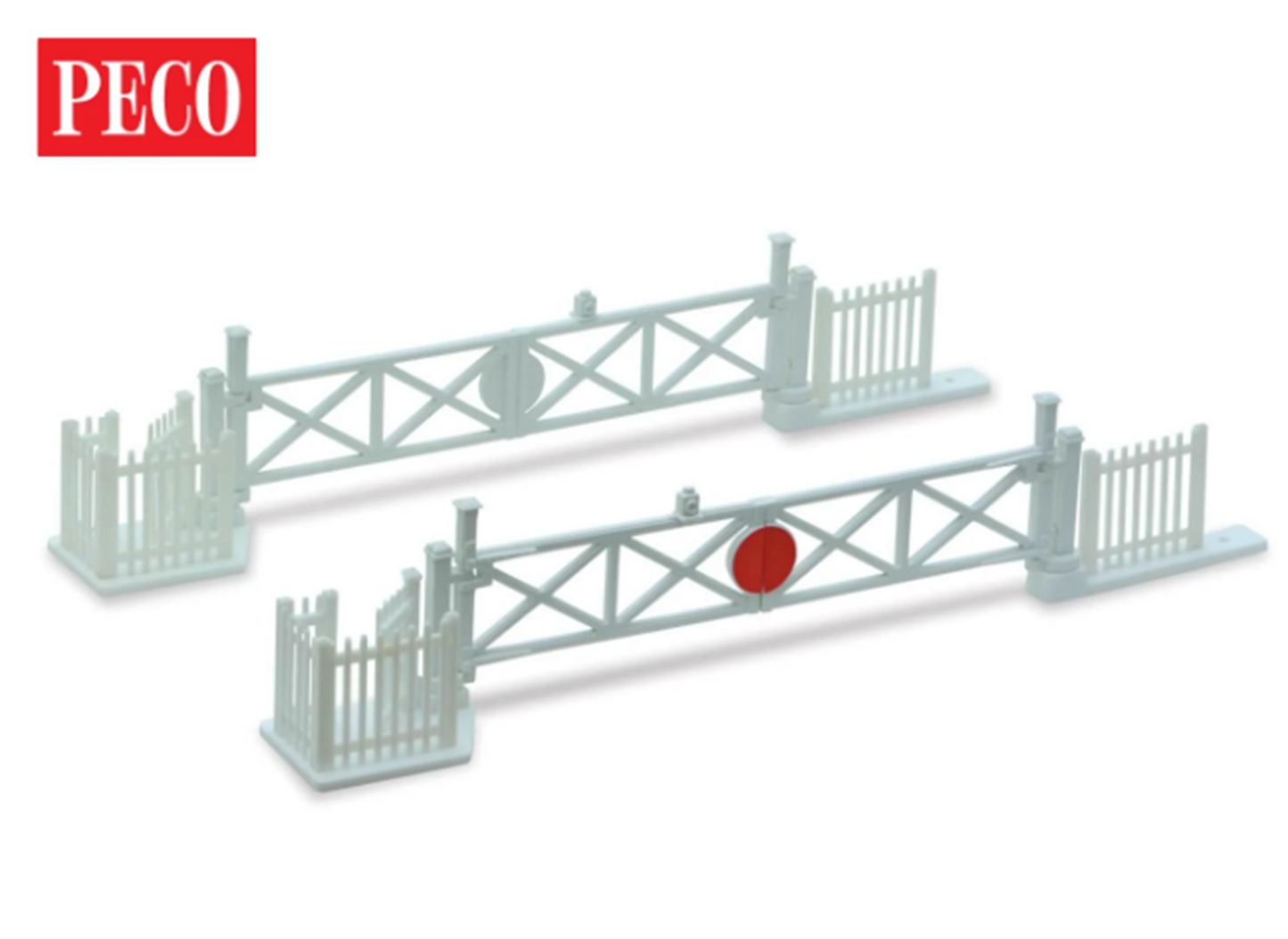 Level Crossing Gates (4) with Wicket Gates and Fencing