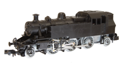 Ivatt 2-6-2T 41208 BR Early Crest Lined Black - DCC Fitted