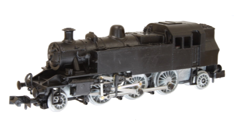 Ivatt 2-6-2T 41319 BR Late Crest Lined Black