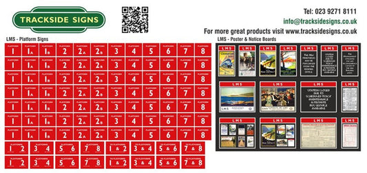 LMS Platform Signs + Poster&Notice Boards