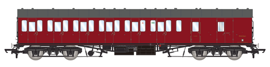 BR Mk1 57' Non-Gangway Coach - BT - BR Carmine Red: E43113