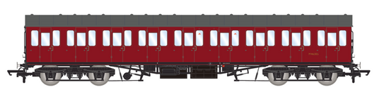 BR Mk1 57' Non-Gangway Coach - T - BR Carmine Red: M46305