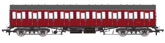 BR Mk1 57' Non-Gangway Coach - TO - BR Carmine Red: M48041