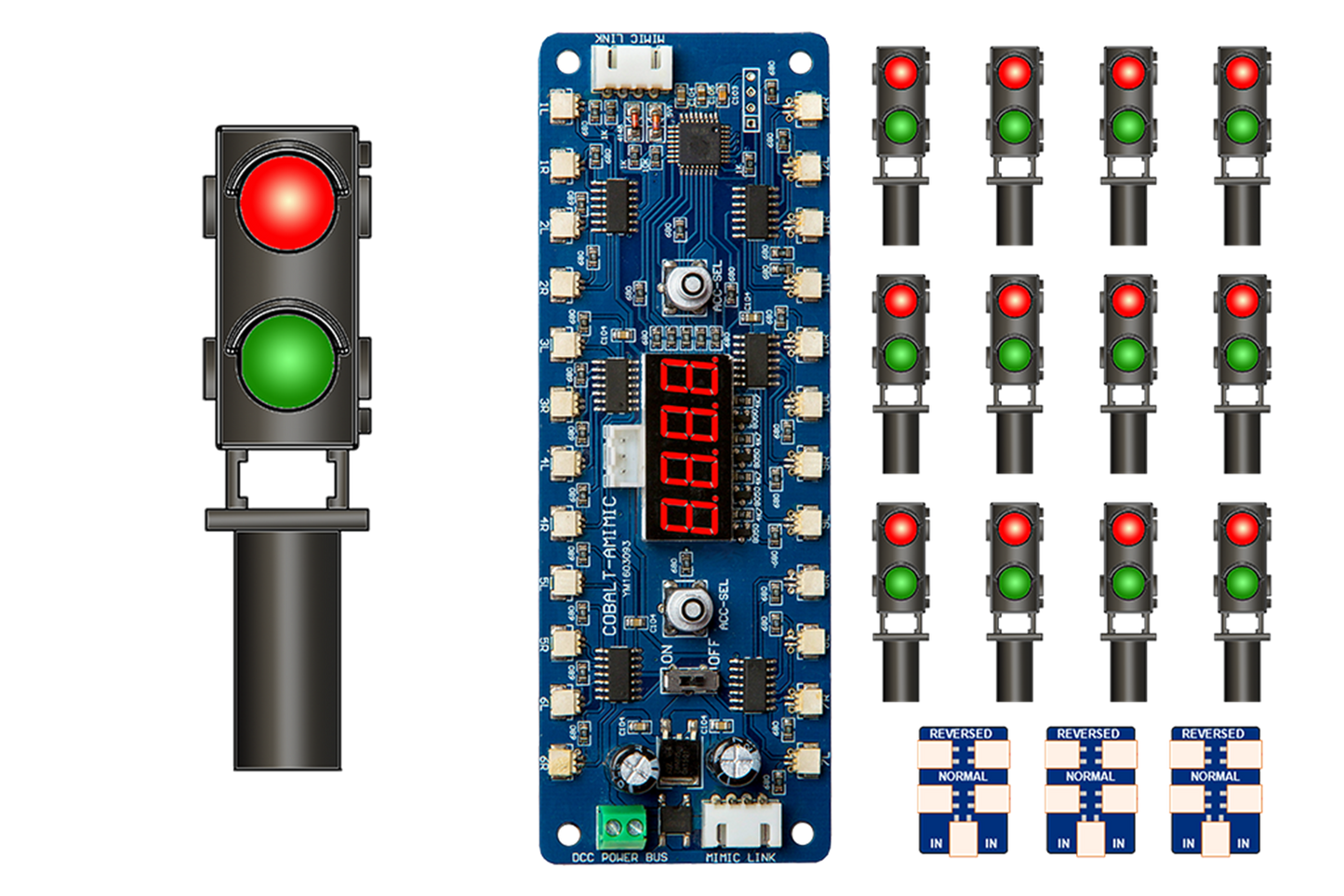 Alpha Mimic 12x Red/Green Ground Signal