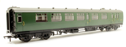 Pre-Owned 34-800 SR Bulleid Brake Composite 10'' Vents BR (SR) Green No.S6706S