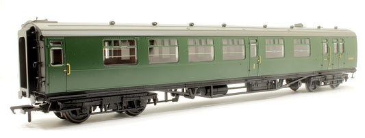 Pre-Owned 34-800 SR Bulleid Brake Composite 10'' Vents BR (SR) Green No.S6706S
