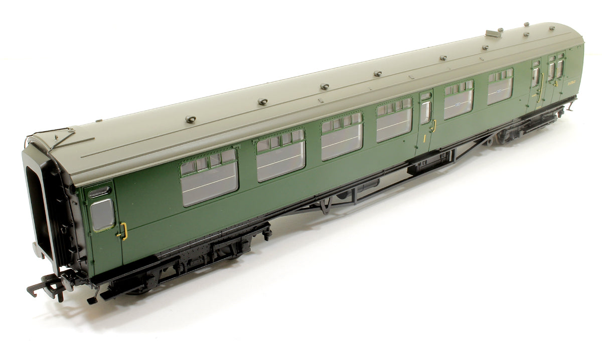 Pre-Owned 34-800 SR Bulleid Brake Composite 10'' Vents BR (SR) Green No.S6706S