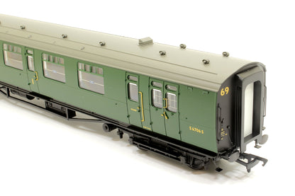 Pre-Owned 34-800 SR Bulleid Brake Composite 10'' Vents BR (SR) Green No.S6706S