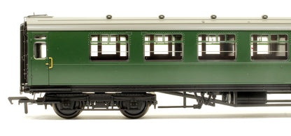 Pre-Owned 34-800 SR Bulleid Brake Composite 10'' Vents BR (SR) Green No.S6706S
