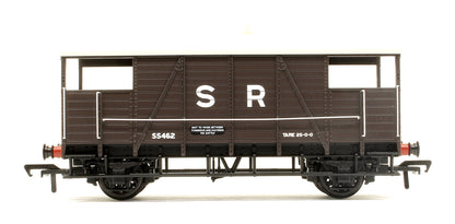 SE&CR 25T 'Dance Hall' Brake Van SR Brown No.55462