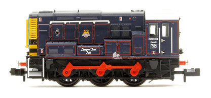 Class 08 08833 'Liverpool Street Pilot' BR/GER Lined Blue (Early Emblem) Diesel Shunter