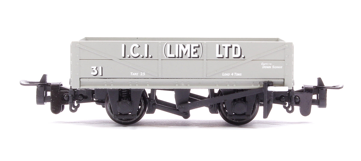 RNAD Rebuilt Open Wagon 'ICI Buxton Lime' No. 31