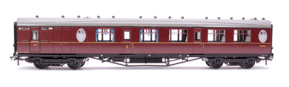 LNER Thompson Brake Composite Corridor BR Maroon No. E1193E