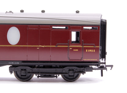 LNER Thompson Brake Composite Corridor BR Maroon No. E1193E