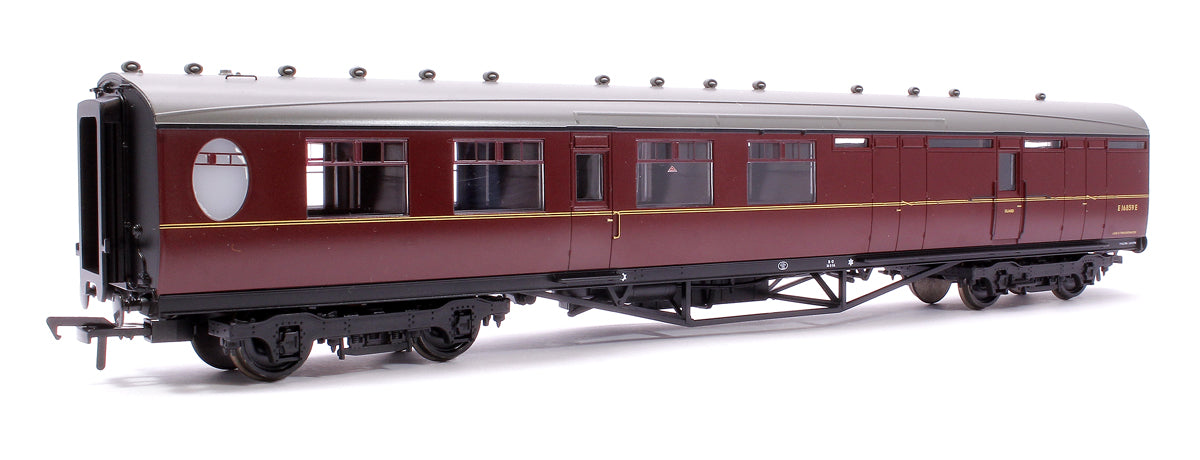 LNER Thompson Brake Second Corridor BR Maroon No. E16859E