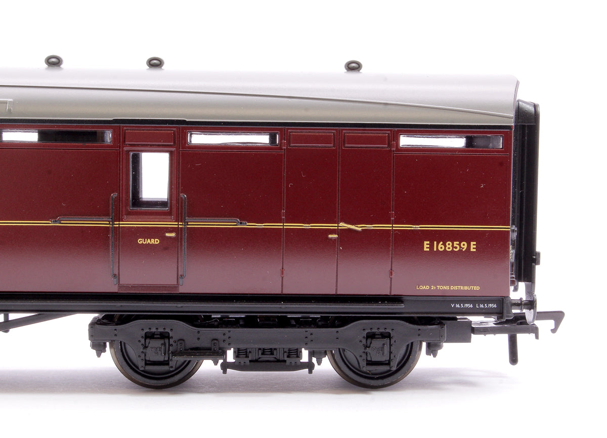 LNER Thompson Brake Second Corridor BR Maroon No. E16859E