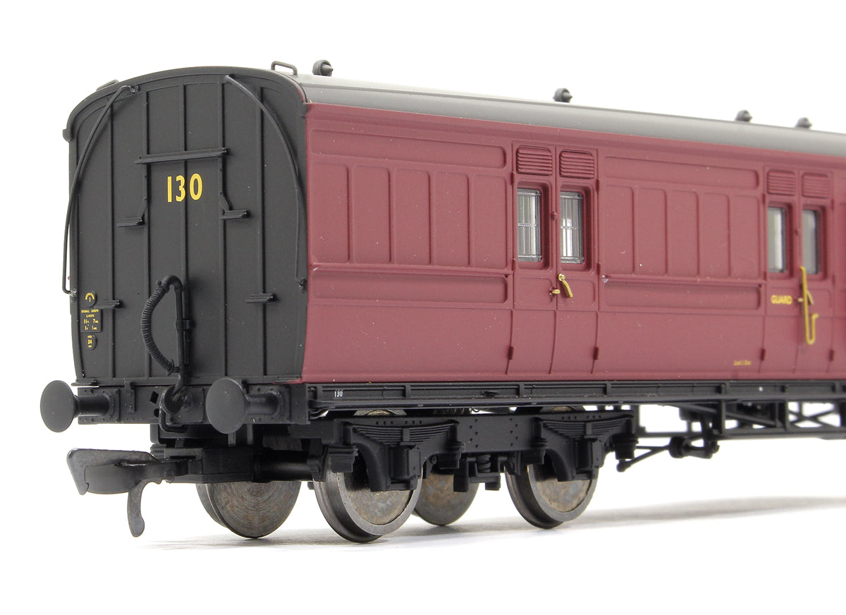 LSWR Cross Country 3-Coach Pack BR Crimson No. 130