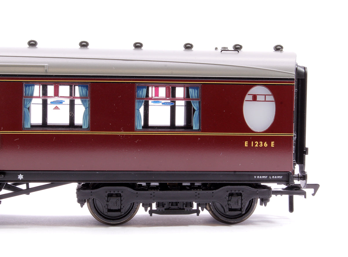 LNER Thompson Composite Corridor BR Maroon No. E1236E