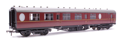 LNER Thompson Brake Composite Corridor BR Maroon No. E1187E