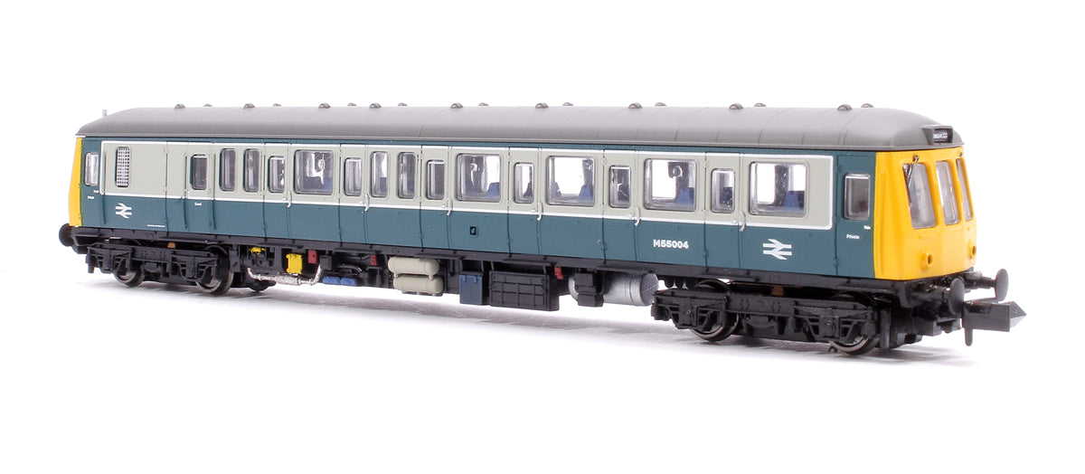 Class 122 M55004 BR Blue/Grey Diesel Locomotive - DCC Fitted