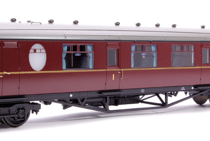 LNER Thompson Brake Composite Corridor BR Maroon No. E1187E