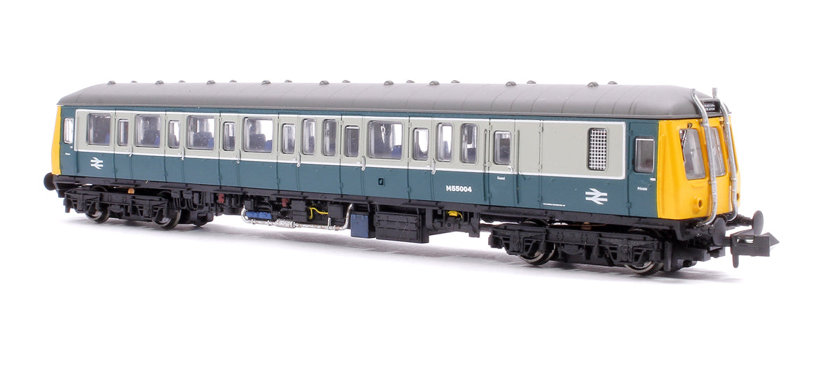 Class 122 M55004 BR Blue/Grey Diesel Locomotive - DCC Fitted