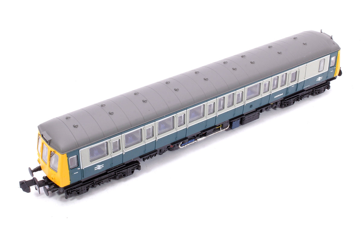 Class 122 M55004 BR Blue/Grey Diesel Locomotive - DCC Fitted