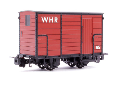 RNAD Enclosed-End Brake Van WHR Red No. 65