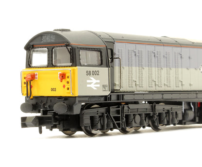 Class 58 Triple Grey Coal Sector 58002 Dowmill Colliery Diesel Locomotive