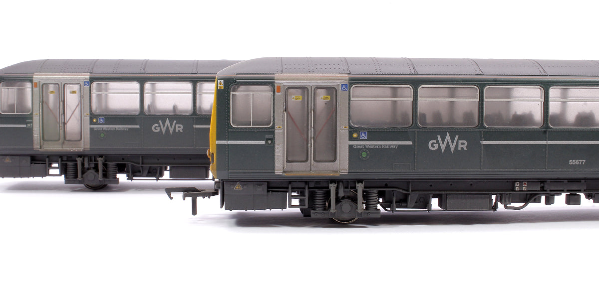 Class 143 2-Car DMU 143611 GWR Green (FirstGroup) - Weathered