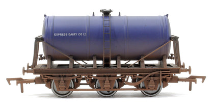 Express Dairy 6 Wheel Milk Tanker - Weathered