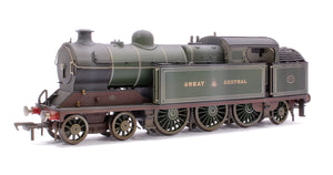 Custom Weathered Robinson A5 (GCR Class 9N) 4-6-2 Tank Locomotive in GCR Great Central Green No.373