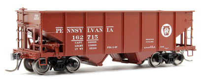 Single HO GLa 2-Bay Hopper: PRR Circle Keystone No.162715