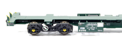 Ecofret FWA Container Flat Twin Set - VTG green (as used by Freightliner)