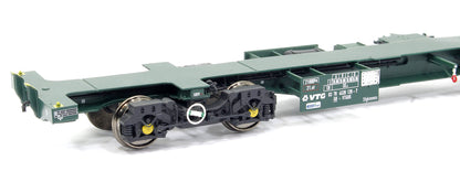 Ecofret FWA Container Flat Twin Set - VTG green (as used by Freightliner)