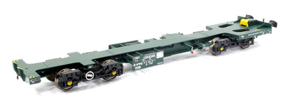 Ecofret FWA Container Flat Twin Set - VTG green (as used by Freightliner)