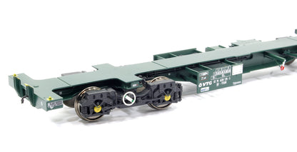 Ecofret FWA Container Flat Twin Set - VTG green (as used by Freightliner)
