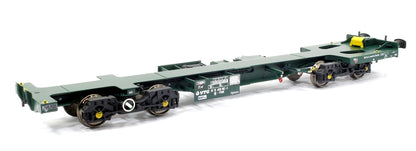 Ecofret FWA Container Flat Twin Set - VTG green (as used by Freightliner)