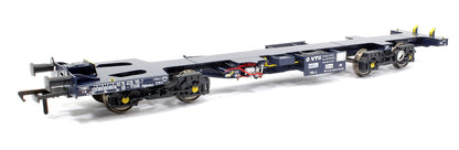 Ecofret FWA Container Flat Triple Set - GBR blue (no Ecofret branding)
