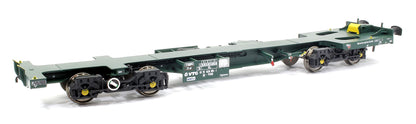 Ecofret FWA Container Flat Twin Set - VTG green (as used by Freightliner)
