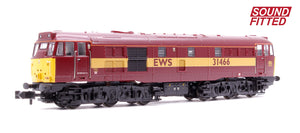Class 31/4 Refurbished 31466 EWS Diesel Locomotive (DCC Sound) Regional Exclusive