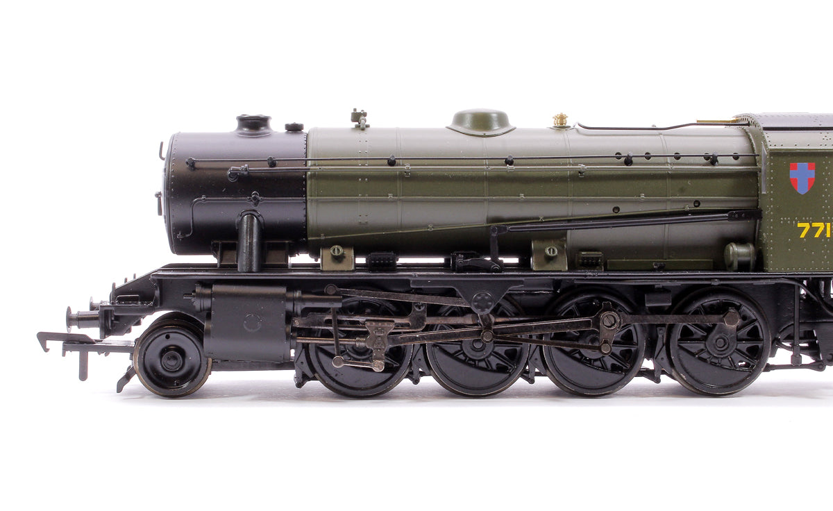 WD Austerity 2-8-0 Steam Locomotive No.77196 WD Khaki Green (DCC Sound)