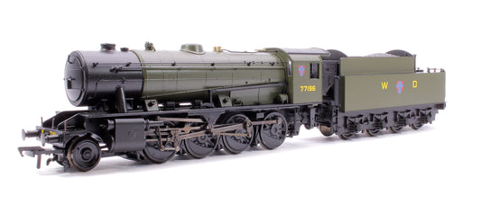 WD Austerity 2-8-0 Steam Locomotive No.77196 WD Khaki Green