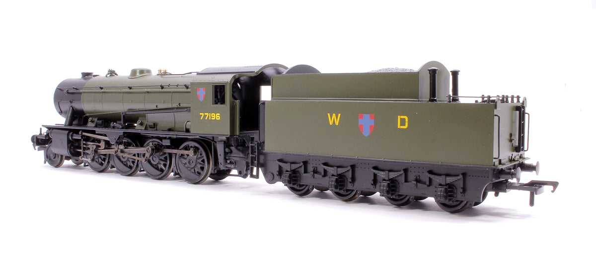WD Austerity 2-8-0 Steam Locomotive No.77196 WD Khaki Green