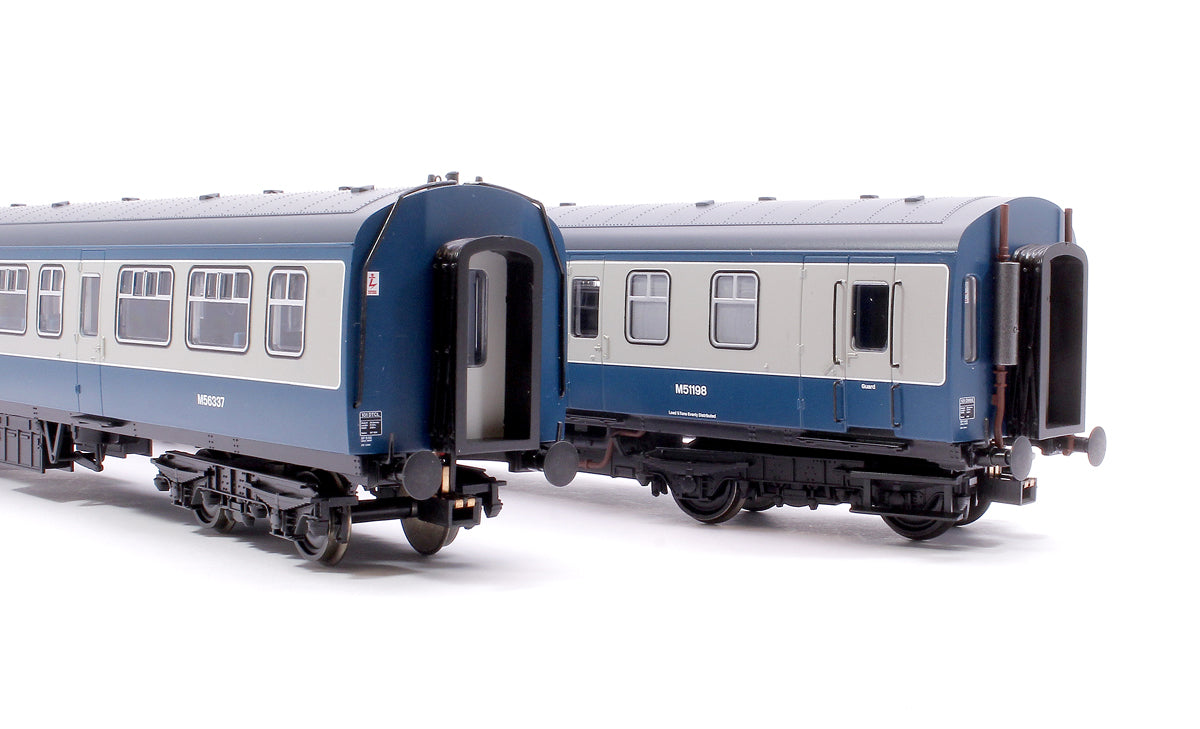 Class 101 BR Blue & Grey 2 Car DMU