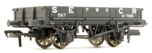 Pre-Owned SECR Dia. 1744 2 plank No. 567, SECR grey (preserved)